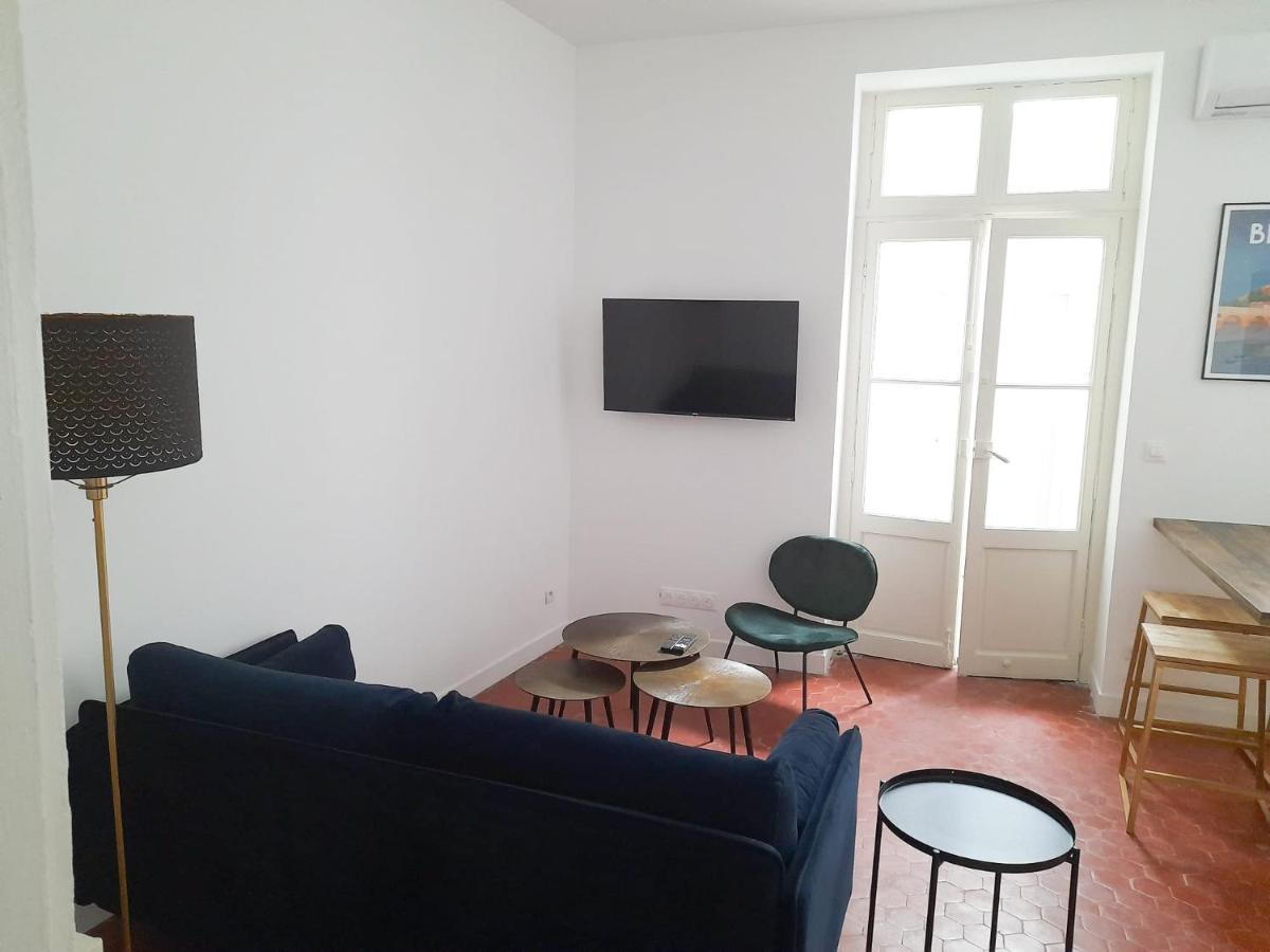 Bright And Modern 3-Bedroom Apartment, 90M2 With Air Condition, In Beziers Exterior photo